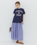 [Lightweight] Cotton Elastic Waist Maxi Skirt