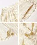 [Self-Cut] Pleated Pants with Pockets