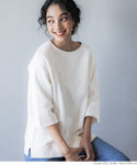 [ sale ] 2/3 sleeve sweat shirt