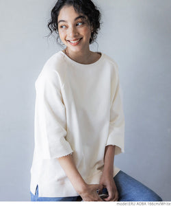 [ sale ] 2/3 sleeve sweat shirt