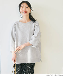 [ sale ] 2/3 sleeve sweat shirt