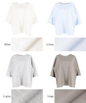 [ sale ] 2/3 sleeve sweat shirt