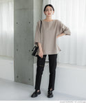 [ sale ] 2/3 sleeve sweat shirt
