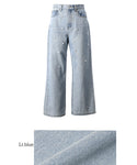Seluar denim wanita pinggang tinggi mutiara mutiara jeans jeans panjang panjang panjang penghantaran percuma percuma/mel