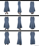 [sale] Denim Mermaid Skirt