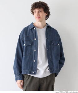 [Sale] Men's Washed Denim Jacket