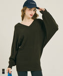 V Neck Knit Tunic