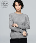 [Rich Knit] Crew Neck Pullover
