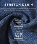 [STRETCH DENIM] Seluar Kurus 5 Poket Lelaki