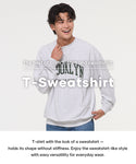 Men's Printed Sweatshirt T-Shirt