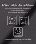 Men's Soft Jersey Embroidered Pullover