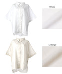 Lightweight mid sleeve button top