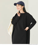 [Embossed] Dolman Sleeve Dress