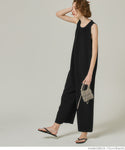 Embossed jumpsuit