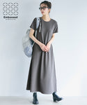 [Limited Offer] [Embossed] A-line Dress