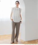 Embroidered Frill Shoulder Top