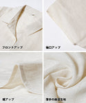 Linen oversize half sleeve shirt