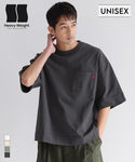 [Heavyweight] Men's Front Pocket Simple T-shirt