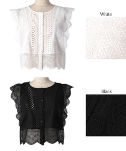 cotton full lace top