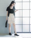 [Sale] Button A-line Shorts