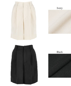 [Sale] Button A-line Shorts