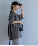 tシャツレディースレディースtシャツシャツヴィンテージ風ロゴ英字半袖ビッグシルエット薄手24SS cocaコカ
