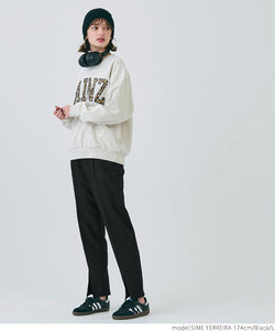 [Sale] Woolish Twil Front Slit Tapered Pants