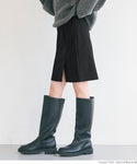 [Sale] Front Slit Mini Skirt