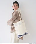 simple wording tote bag
