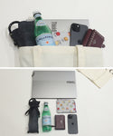 simple wording tote bag