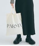 simple wording tote bag