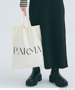 simple wording tote bag