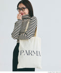 simple wording tote bag