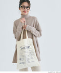 simple wording tote bag