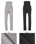 [ sale ] Ribbed High-Waisted Leggings