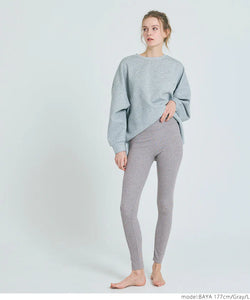 [ sale ] Ribbed High-Waisted Leggings