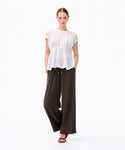 Thick Twill Easy Wide Pants
