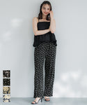 Patterned Relaxed Pant
