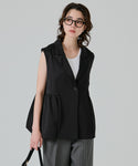 Balloon Hem Vest