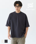 [Eazy Tex]メンズワッフルワイドラグランTシャツ