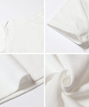 Ribbed Wide Neck T-Shirt