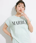 French Sleeve Printed Logo T-Shirt