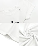 French Sleeve Printed Logo T-Shirt
