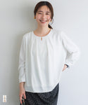 Collarless Blouse