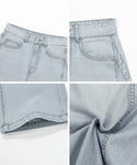 [Summer Denim] Curved Pants