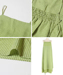 [SEERSUCKER] Maxi Cami Dress