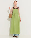 [SEERSUCKER] Maxi Cami Dress