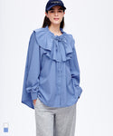 Big Collar Tunic Blouse