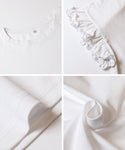 Short Sleeve Frill Cotton Top