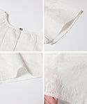 [Cotton Lace] Frill Top